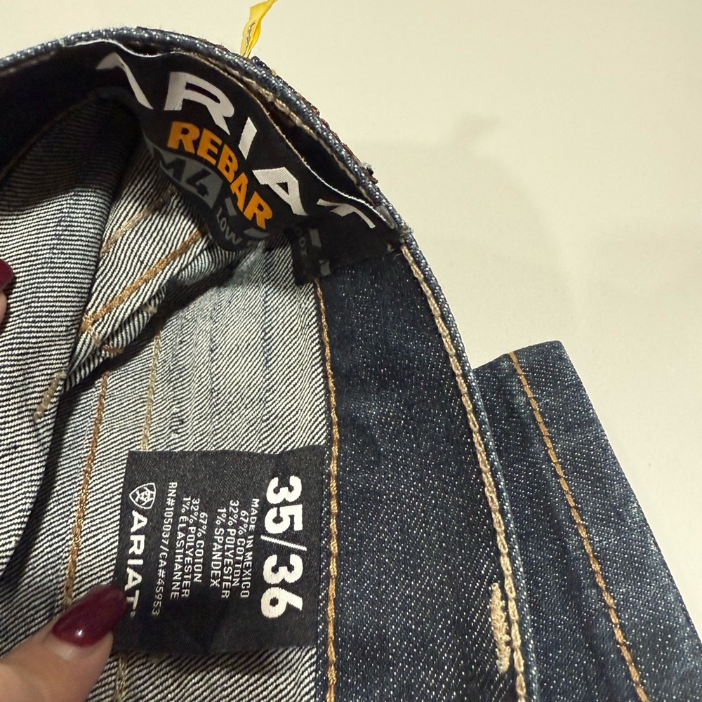 Ariat Men's Dark Blue Bootcut Jeans